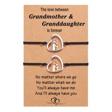 Grandmother Granddaughter Bracelet Matching Grandma Nana Granddaughter Bracelets Jewelry Granddaughter Gifts from Grandma