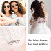 Sincere Best Friend Necklaces for 2 Forever Love Knot Infinity Friendship Necklaces Jewelry Bridesmaid Birthday Gifts for 2 Women Girls Sisters…