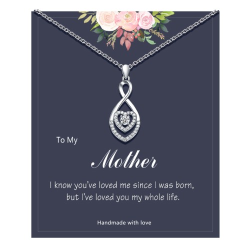 To My Mother Necklace Christmas Gifts for Mother